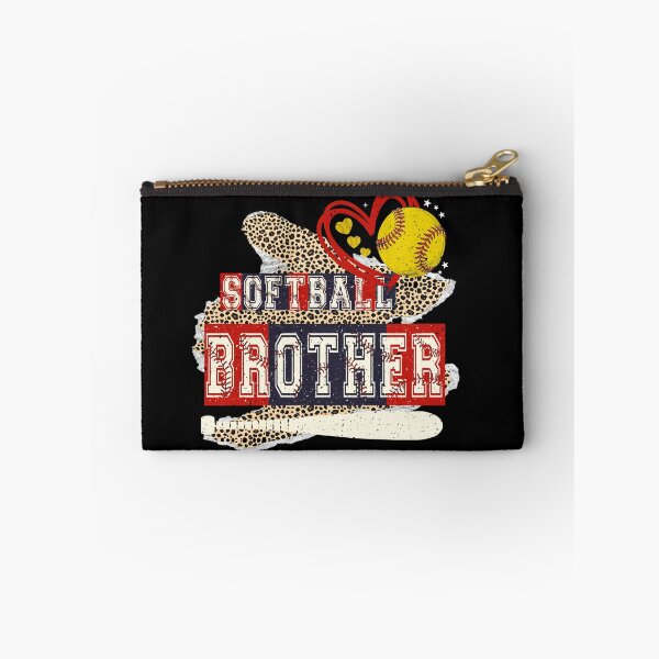 Item preview, Patriotic Softball Brother Leopard Tee designed and sold by LarryMBrown.