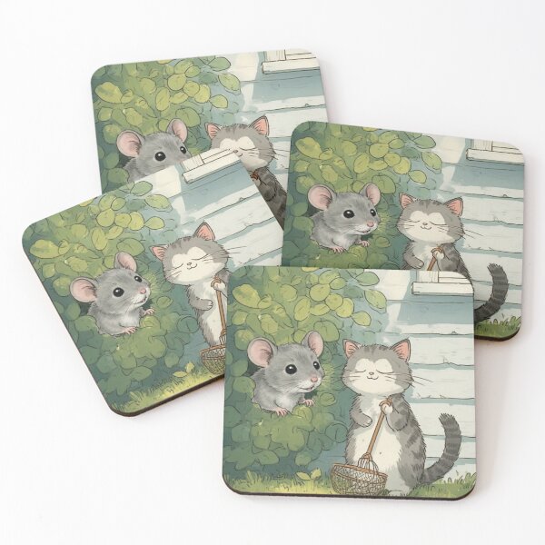 Item preview, An experienced cat is waiting to catch a mouse. designed and sold by Whose-sweat.