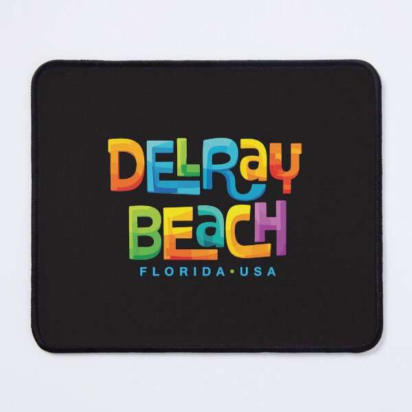Item preview, Delray Beach Florida Retro Mid Century Vintage Travel Design designed and sold by kiralynstration.