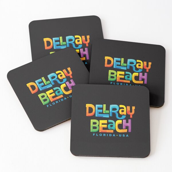 Item preview, Delray Beach Florida Retro Mid Century Vintage Travel Design designed and sold by kiralynstration.