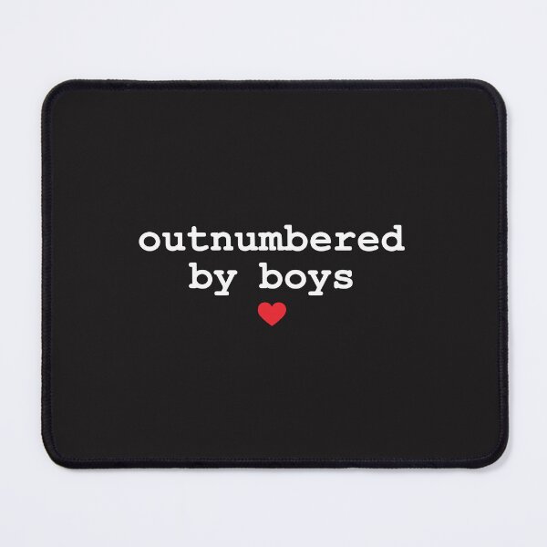 Item preview, Outnumbered By Boys Mama Funny Motherhood Retro Design designed and sold by kiralynstration.