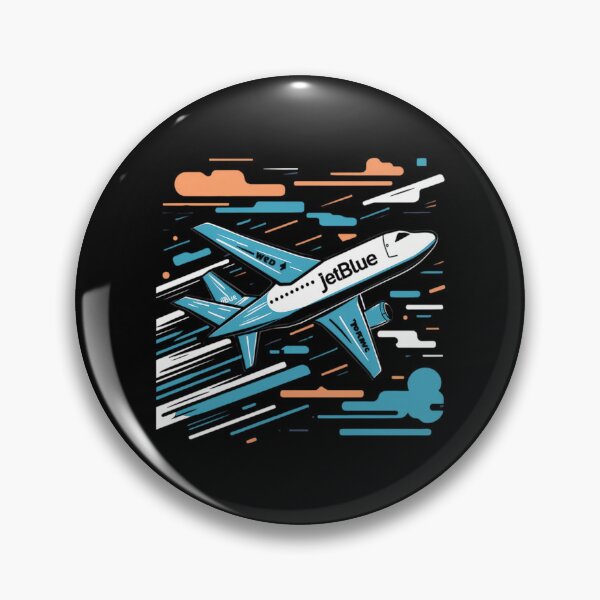 Item preview, Jetblue Dreams Soaring High In Sky Blue Serenity designed and sold by writtengriffinc.