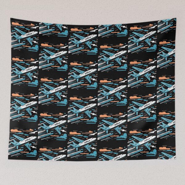 Item preview, Jetblue Dreams Soaring High In Sky Blue Serenity designed and sold by writtengriffinc.