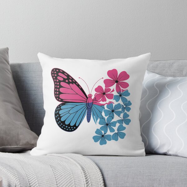 Item preview, Bisexual Butterfly Flower Bi Pride Flag Lgbt designed and sold by sailorjessiArt.