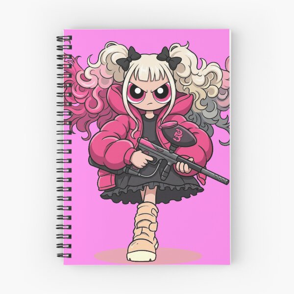 Item preview, Japaneese Gyaru girl paintballing designed and sold by PaintballCrew.