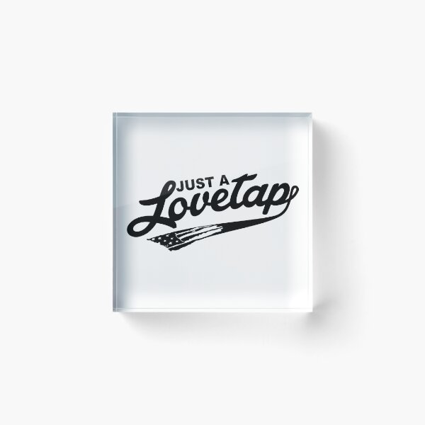 Item preview, Just A Love Tap; Project Freedom; USA; designed and sold by StickerApe.