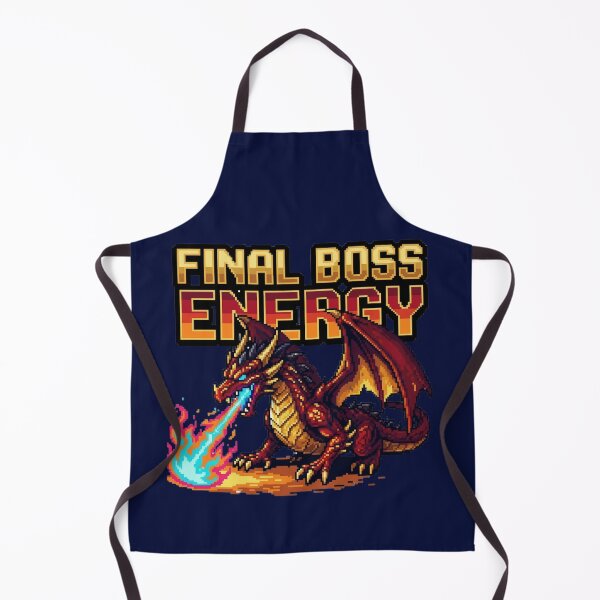 Item preview, Final Boss Energy Retro Pixel Dragon RPG Art designed and sold by ChaosNest.