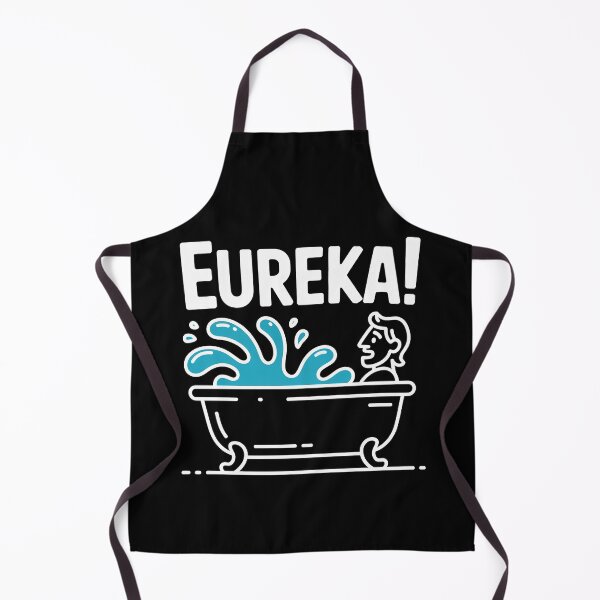 Item preview, Eureka Bathtub – Archimedes Funny Science Design Minimalist Splash designed and sold by ArcticFoxStudio.