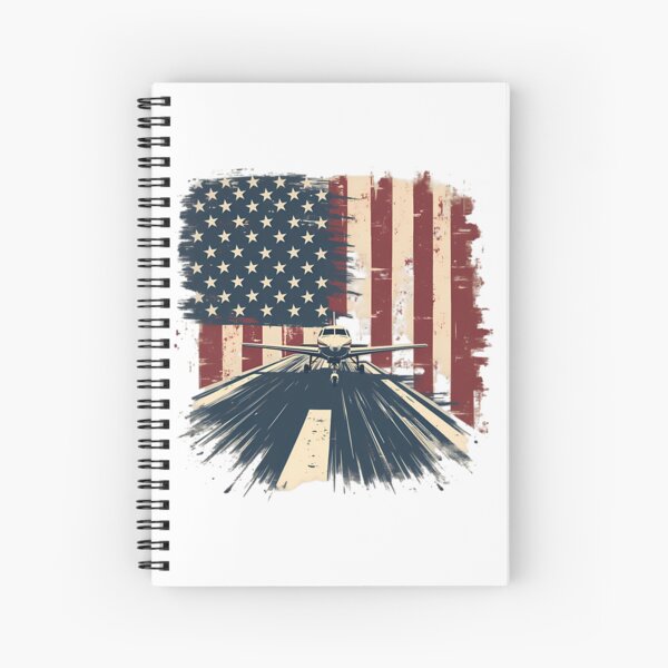 Item preview, Pilot Airplane American Flag Plane Aviation designed and sold by writtengriffinc.