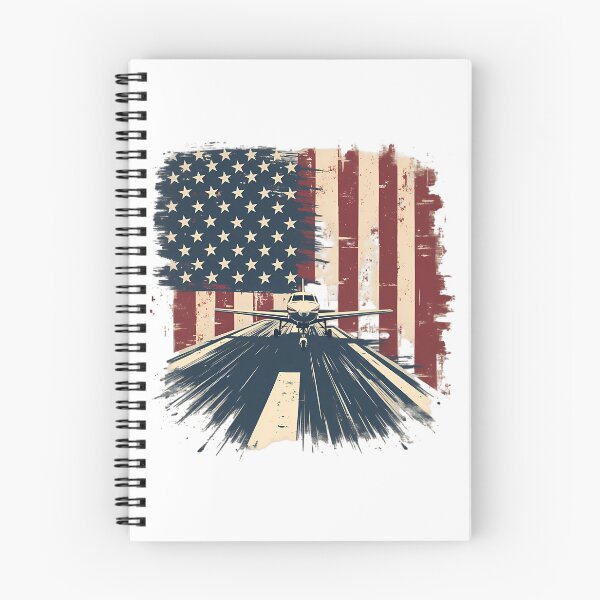 Item preview, Pilot Airplane American Flag Plane Aviation designed and sold by writtengriffinc.