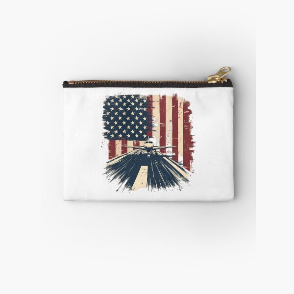 Item preview, Pilot Airplane American Flag Plane Aviation designed and sold by writtengriffinc.