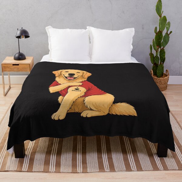 Artikelvorschau, Golden Retriever Hundemama Lustiges Muttertags-Retro-Design entworfen und verkauft von kiralynstration.