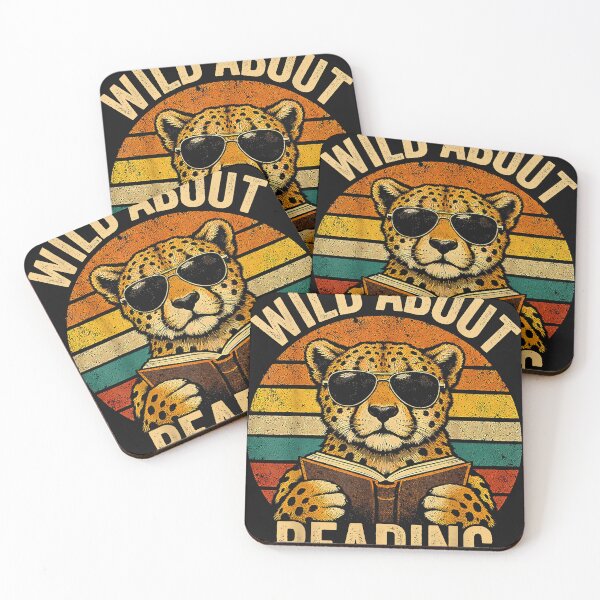 Item preview, Boys Animal Print Clothes Wild About Reading Cheetah Book T designed and sold by trucnhieuchan.