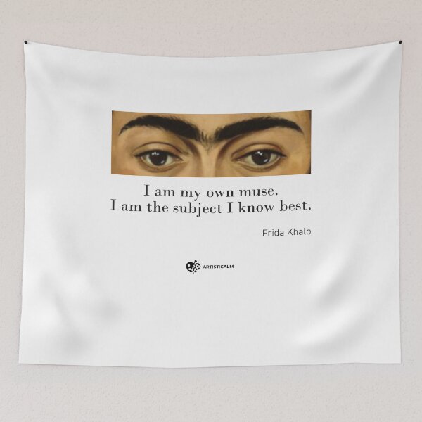 Item preview, Artisticalm - Frida Kahlo Artistic Quote Feminine Aesthetic Design Mindfulness Art designed and sold by Esoniana Design.