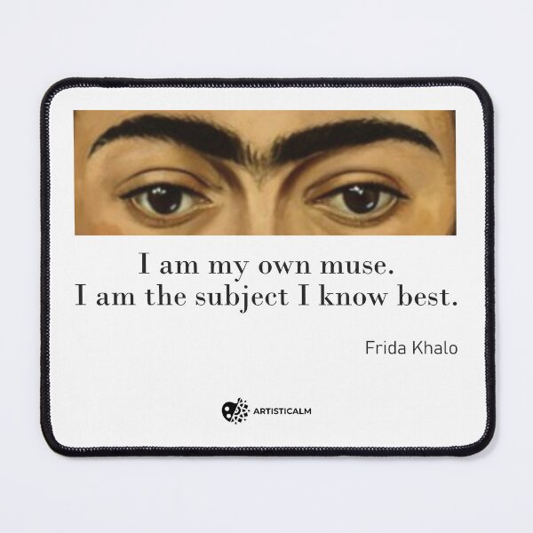 Item preview, Artisticalm - Frida Kahlo Artistic Quote Feminine Aesthetic Design Mindfulness Art designed and sold by Esoniana Design.
