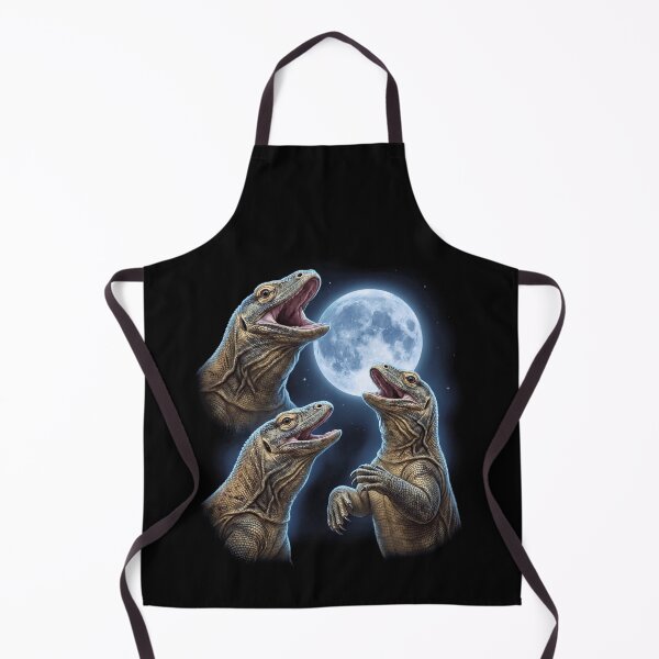 Item preview, Monitor Lizard Howling Moon Art Animal Lover designed and sold by TerryConnells.