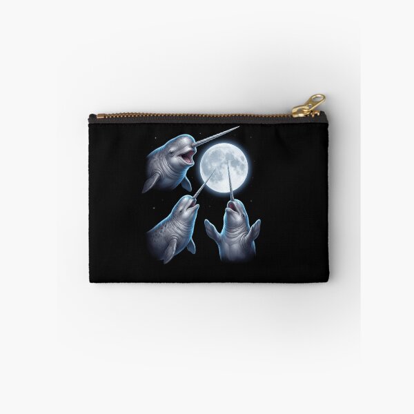 Item preview, Narwhal Howling Moon Art Animal Lover designed and sold by TerryConnells.