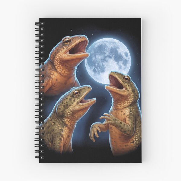 Item preview, Newt Howling Moon Art Animal Lover designed and sold by TerryConnells.