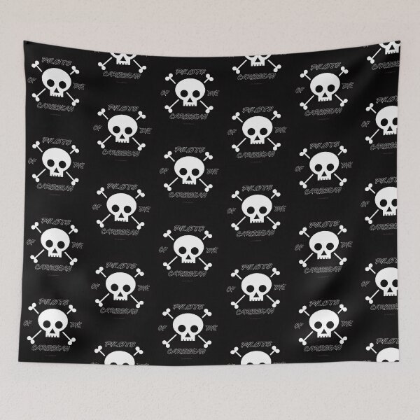 Item preview, Pilots Of The Caribbean Cartoon Skull 7 Version designed and sold by writtengriffinc.