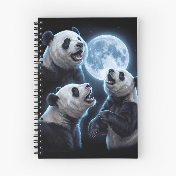 Item preview, Panda Howling Moon Art Animal Lover designed and sold by TerryConnells.