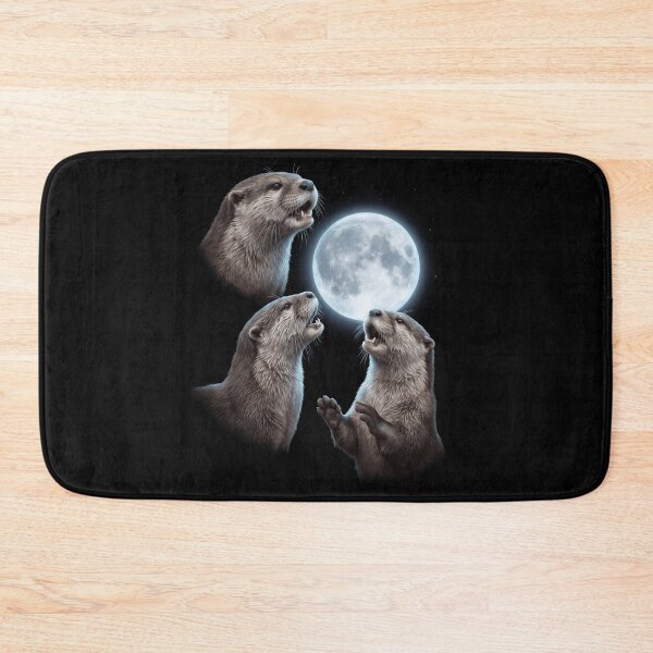 Item preview, Otter Howling Moon Art Animal Lover designed and sold by TerryConnells.