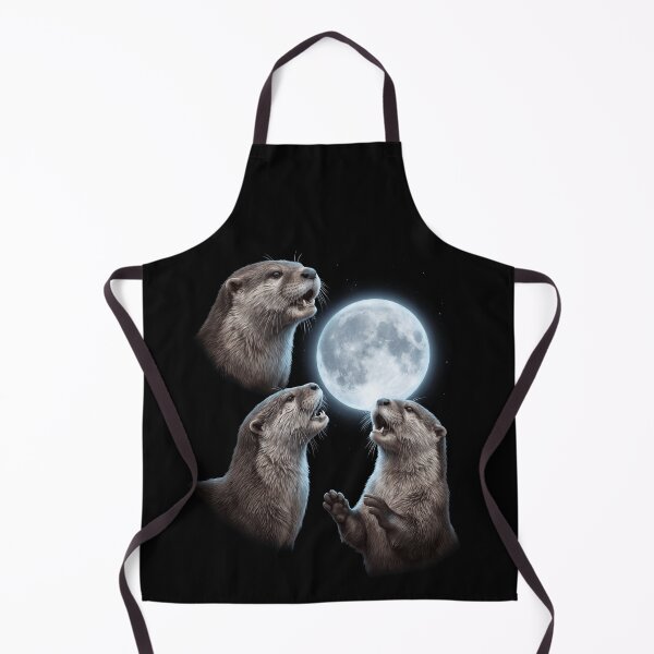 Item preview, Otter Howling Moon Art Animal Lover designed and sold by TerryConnells.
