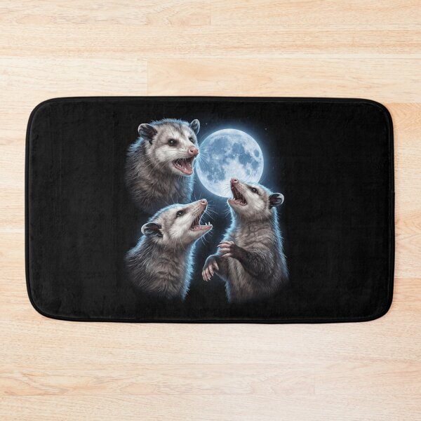 Item preview, Opossum Howling Moon Art Animal Lover designed and sold by TerryConnells.
