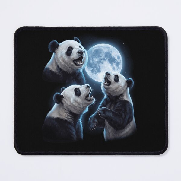 Item preview, Panda Howling Moon Art Animal Lover designed and sold by TerryConnells.