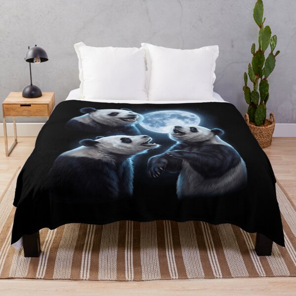 Item preview, Panda Howling Moon Art Animal Lover designed and sold by TerryConnells.