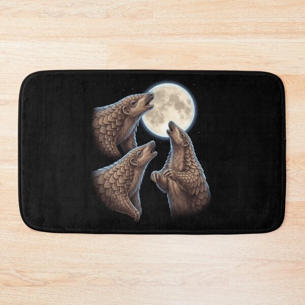 Item preview, Pangolin Howling Moon Art Animal Lover designed and sold by TerryConnells.