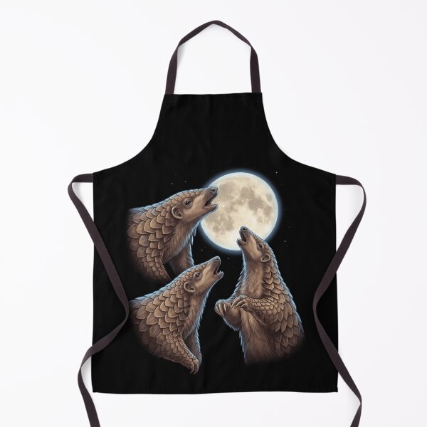 Item preview, Pangolin Howling Moon Art Animal Lover designed and sold by TerryConnells.