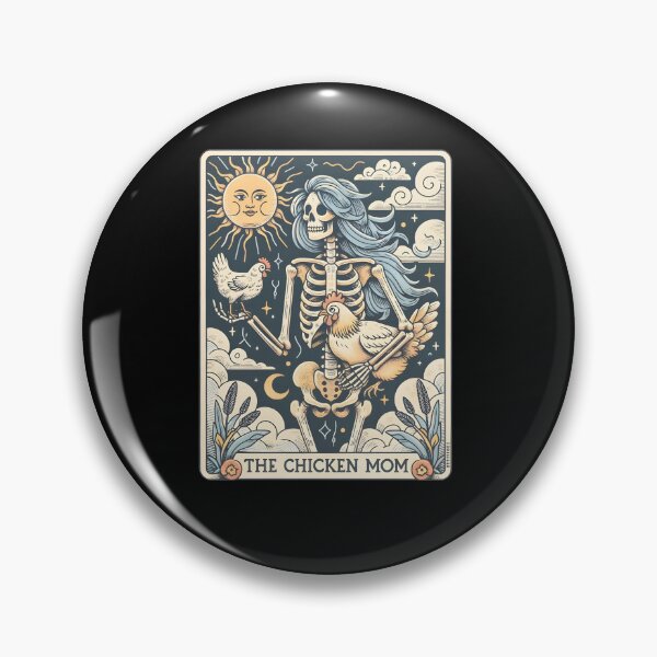 Item preview,  The Chicken Mom Tarot Card designed and sold by rcgela.
