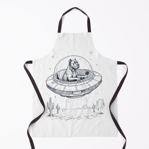 Item preview, Vintage Cane Corso Riding UFO Dog Mom Dad Lover designed and sold by DoodleTortle.