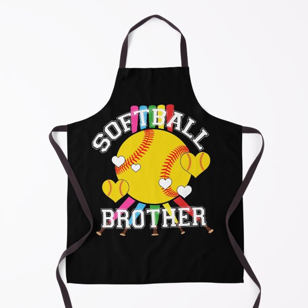 Item preview, Softball Brother Colorful Bats Team Spirit Tee designed and sold by LarryMBrown.