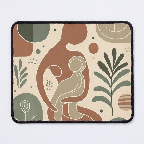 Item preview, Mother’s Day Gift - Abstract Afrochic Motherhood Wall Art - Terracotta Nursery Decor designed and sold by Premiumartss.