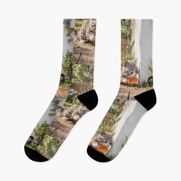 Item preview, An experienced cat is waiting to catch a mouse. designed and sold by Whose-sweat.