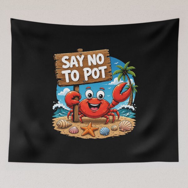Item preview, Say No to Pot Crab designed and sold by zoes-ink.