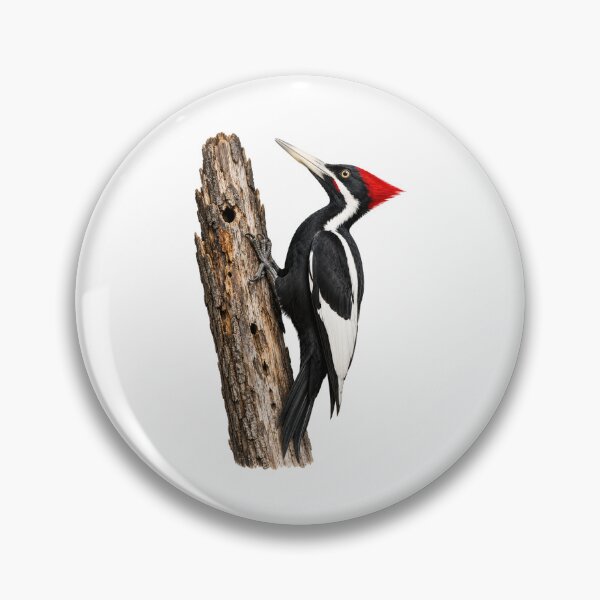 Item preview, Ivory-billed Woodpecker - Legendary Lost Bird designed and sold by Myra365Art.