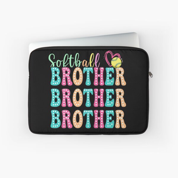 Item preview, Cute Pastel Polka Dot Softball Brother Tee designed and sold by LarryMBrown.