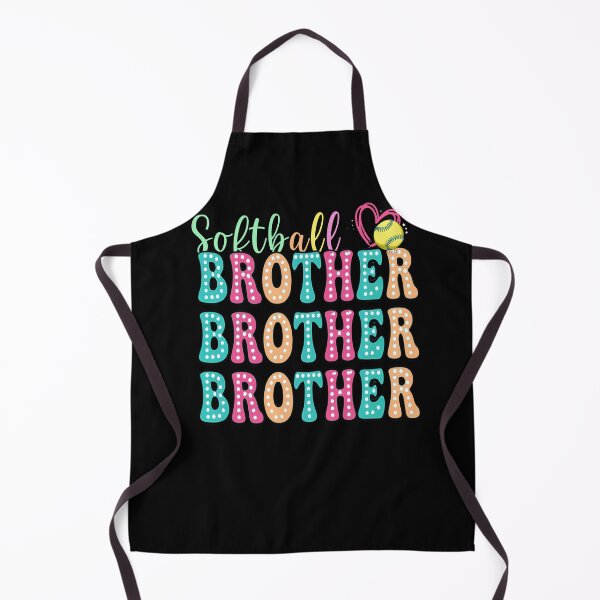 Item preview, Cute Pastel Polka Dot Softball Brother Tee designed and sold by LarryMBrown.