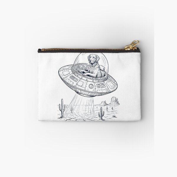 Item preview, Vintage Chesapeake Bay Retriever Riding UFO Dog Mom Dad Lover designed and sold by DoodleTortle.