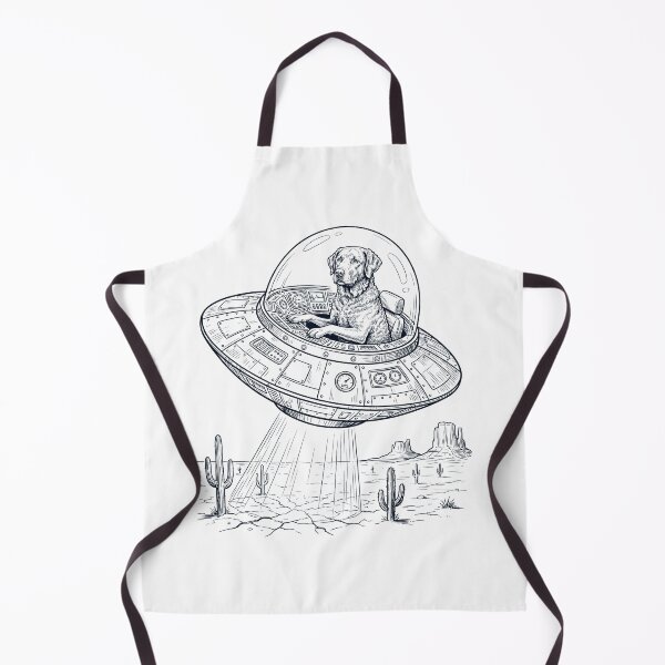Item preview, Vintage Chesapeake Bay Retriever Riding UFO Dog Mom Dad Lover designed and sold by DoodleTortle.