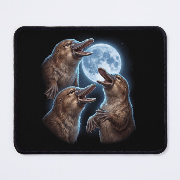 Item preview, Platypus Howling Moon Art Animal Lover designed and sold by TerryConnells.