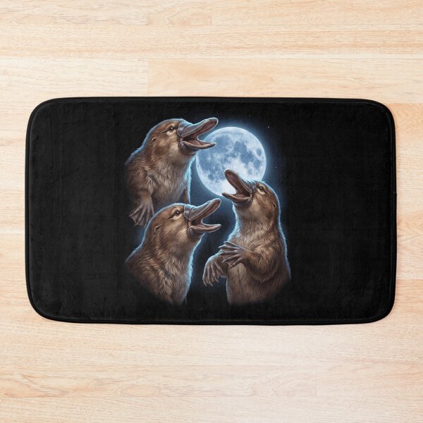 Item preview, Platypus Howling Moon Art Animal Lover designed and sold by TerryConnells.