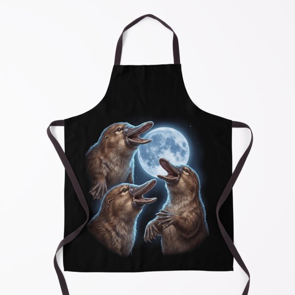 Item preview, Platypus Howling Moon Art Animal Lover designed and sold by TerryConnells.