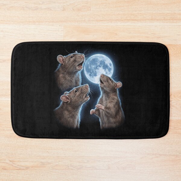 Item preview, Rat Howling Moon Art Animal Lover designed and sold by TerryConnells.