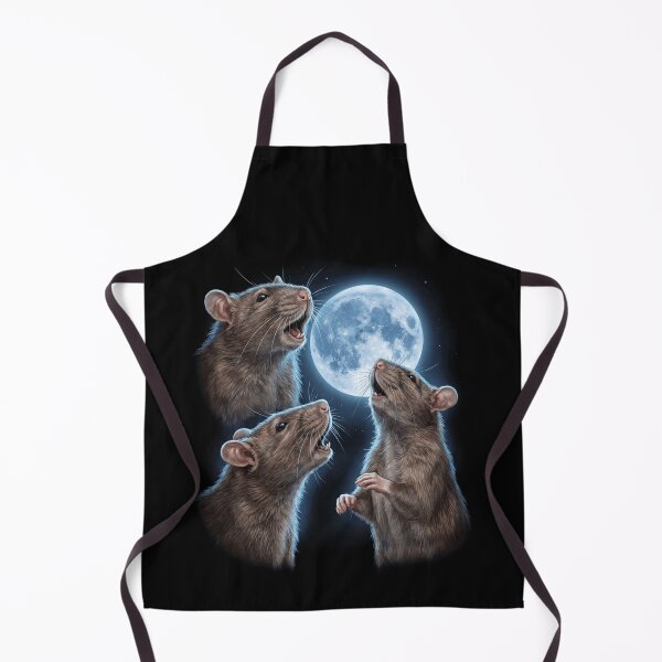 Item preview, Rat Howling Moon Art Animal Lover designed and sold by TerryConnells.