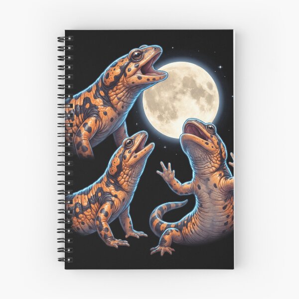 Item preview, Salamander Howling Moon Art Animal Lover designed and sold by TerryConnells.