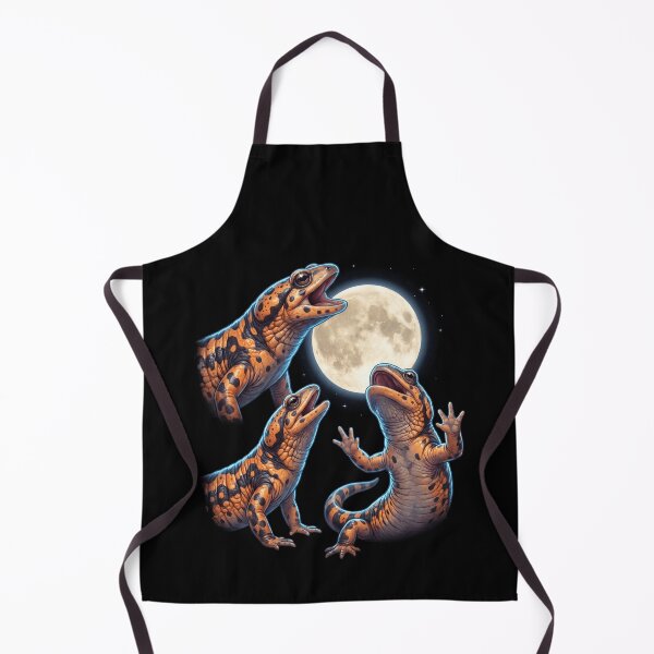 Item preview, Salamander Howling Moon Art Animal Lover designed and sold by TerryConnells.