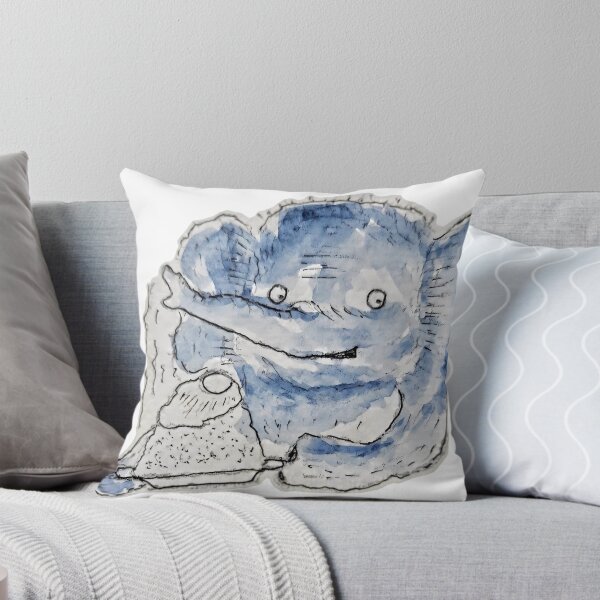 Item preview, Elephant Snack – Smells Like a Full Meal - Transparent Background designed and sold by Rak Scenist.